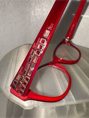 Judith Leiber Designer Jeweled Reading Glasses
